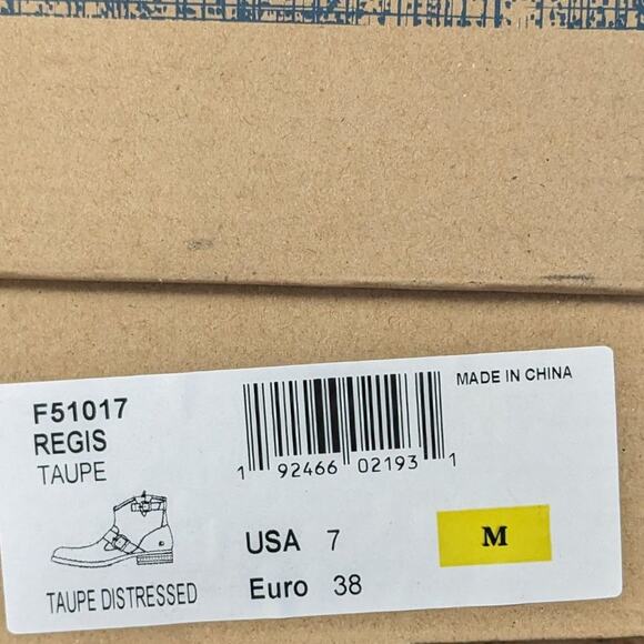 Born Regis Ankle Boots, Taupe Suede, Women's 7 M - Picture 7 of 7